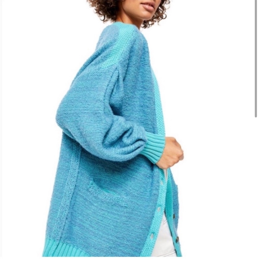 NWT FP Snow Drop Cardigan Button Slouchy - Size XS - Picture 6 of 11